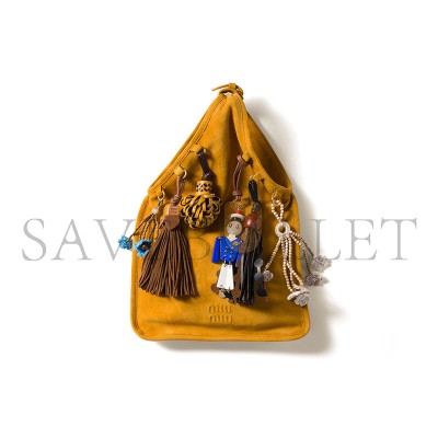 MIU MIU SUEDE BAG WITH TRICK 5BA295 (37*24cm)